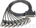 MOXA CBL-M68M9x8-BK-100